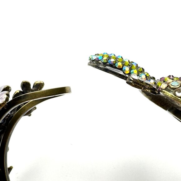 Kirk's Folly "To Bee or Not To Bee" Hinged Cuff Bracelet—AB Wings—Old Stock—NWT - Picture 9 of 16